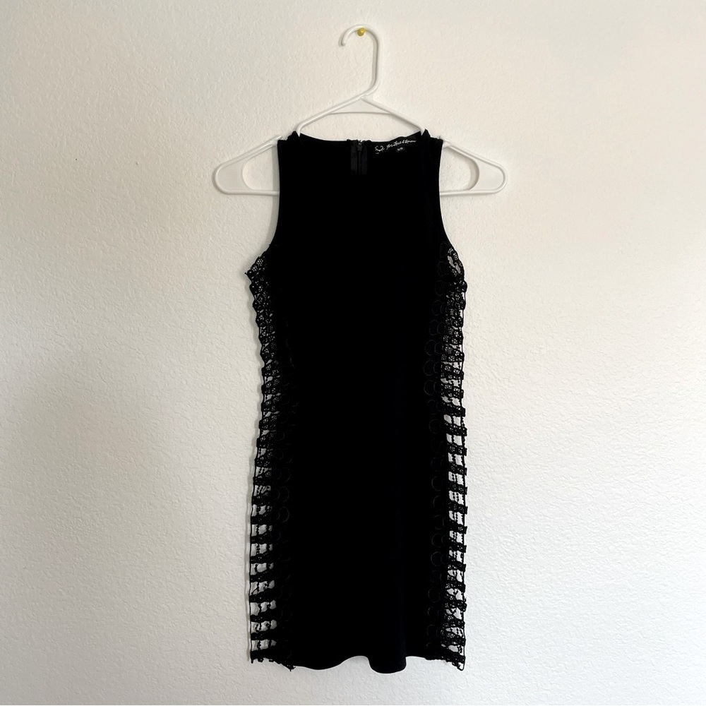 For Love & Lemons Black Mini Dress